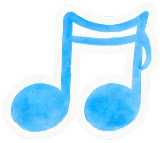 音符贴纸