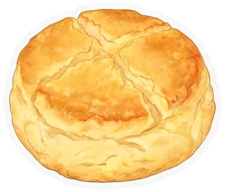 司康饼贴纸